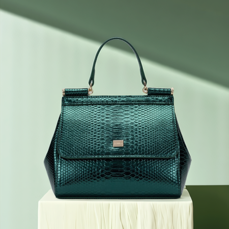 CHRISBELLA BAG شنطة كريسبيلا جلد لامع "حجم صغير"