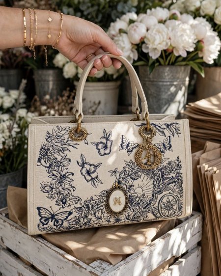 BEIGE/NAVY
